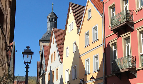 Exclusive bright 2-room apartment in the old town of Kulmbach