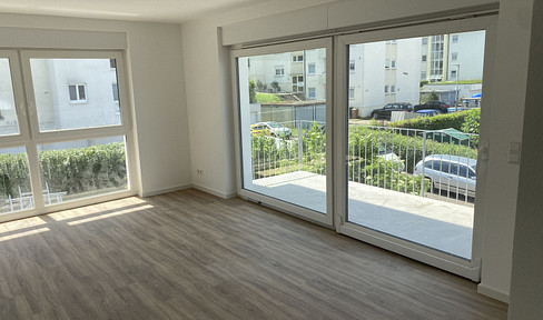 Helle, sanierte 3,5-Zimmer Etagenwohnung mit großem Balkon und Garagenstellplatz in Winnenden