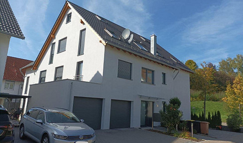 3-room apartment with garden and unobstructed views of the countryside in a low-energy building