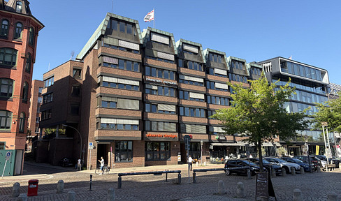 Büro mit Elbblick am Hamburger Fischmarkt – 100 m² in repräsentativer Lage
