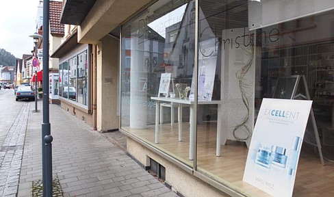 66976: Shop/commercial/warehouse: 115sqm and 65sqm (retail / service) centrally located in Rodalben