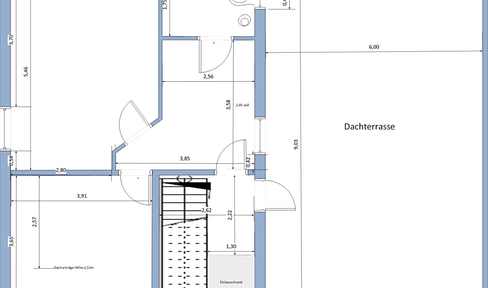 NEU: Attraktive, 2-Zimmer-DG-Wohnung in Herne-Mitte im 3-FH mit Fußbodenheizung