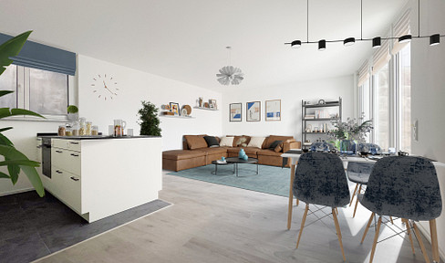 Beautiful ground-floor apartment in a quiet residential area.