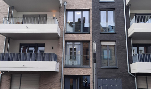 GV-Stadt, 3 Z/K/D/B/Abst., 79 m² mit Süd-Balkon, Aufzug, barrierefrei, Wärmepumpe, PV-Strom