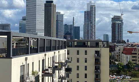 Penthouse maisonette, in "LE Quartier Parigot" with great skyline view and EBK