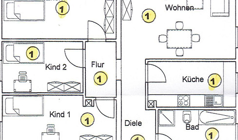 4 ZKB 109m² in MFH, own south-facing terrace