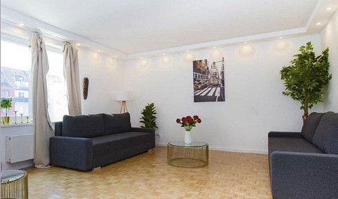Top sanierte vollmöbliertes 2 ½ -Zimmer-Apartment 70m² in Schwabing