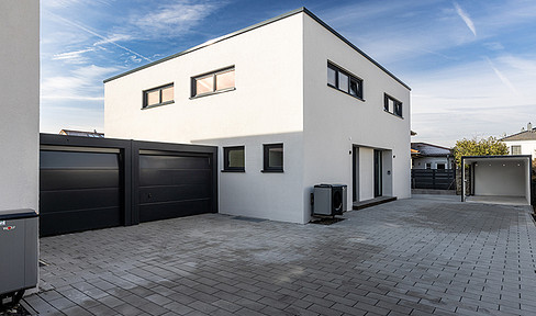 Stilvolle Neubau-Doppelhaushälfte in Gerolfing