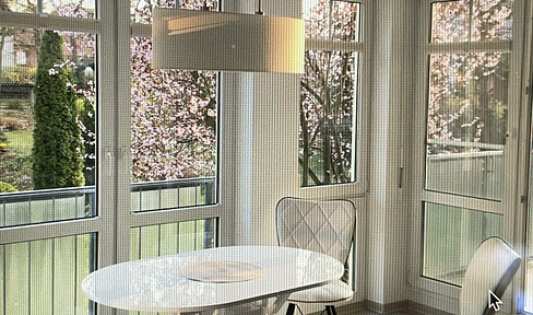 Furnished apartment for rent in a fantastically quiet location
