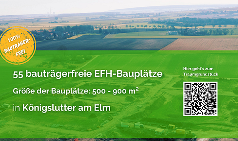 Bauträgerfreie Bauplätze in Königslutter!