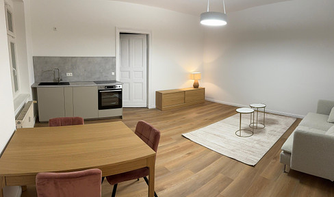 FIRST MOVING IN: freshly renovated modern 2-room apartment with balcony at Torstraße 225