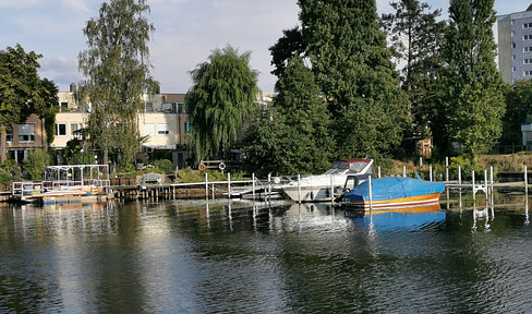 Wohnen am Spandauer See mit eigenem Bootsanlegeplatz