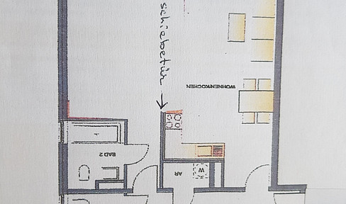 New-build apartment Mainz-Weisenau, exclusive floor plan + furnishings