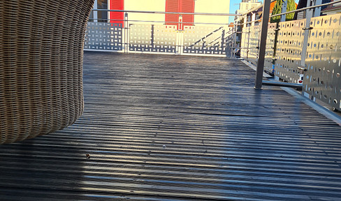 Four-room apartment with a terrace in Fellbach.