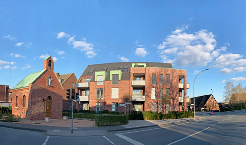 Hochwertige 3 Zimmer Wohnung mit kleinem Garten in super Lage