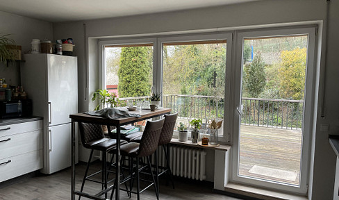 Quiet rooftop apartment located near the city center.