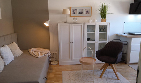 New, modern one-bedroom apartment with an exceptional bathroom and kitchen. Fully equipped. Located in Weingarten, near Karlsruhe.