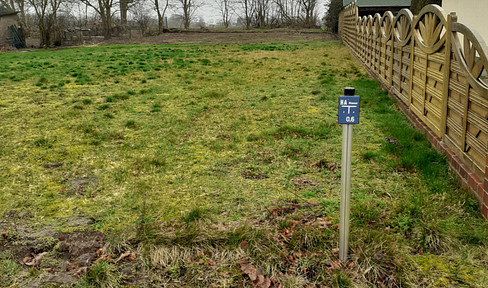 Building plot 923 sqm, close to the Baltic Sea, completely developed and cleared