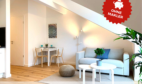 Hochwertige 1,5-Zimmer-Wohnung mit Südwest-Balkon in Hamburg-Marienthal