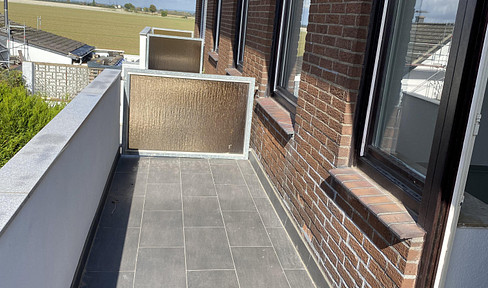 Freshly renovated 3-room apartment with balcony
