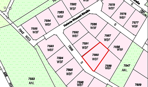 Land for sale above the roofs of HN-Biberach, Mühlberg/Finkenberg