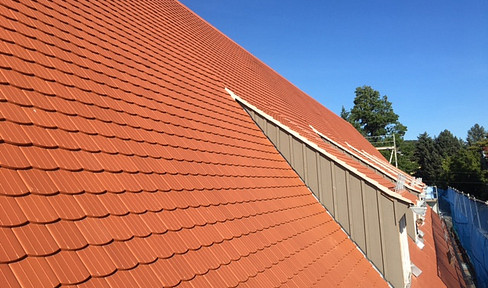 5-room apartment in the old town of Stolpen, with a rooftop terrace.