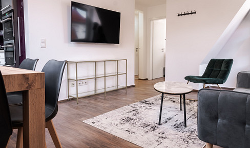 Exclusive furnished 3-room apartment in a top location (within walking distance of the campus)