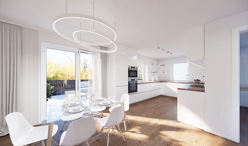 Exclusive KfW 55 semi-detached houses near the city center