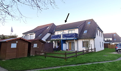 Ferienwohnung zum günstigen Preis: Schöne Maisonettewohnung provisionsfrei bei St. Peter-Ording