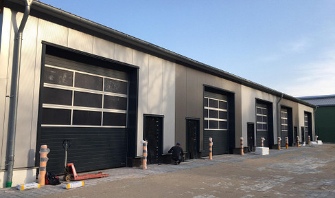 Beautiful commercial hall Ellerau near Hamburg - 160 m², heated