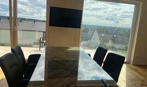 Beautiful new apartment in forest edge location with great views over Siegburg!