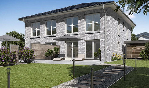 Newly built semi-detached house in Lemsahl
