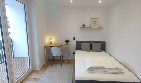 Neu renovierte Zimmer in 5er-WG (10–13 m²) ab sofort – inkl. WaMa & SpüMa + TV