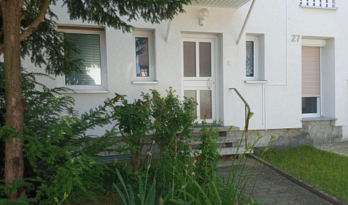 4-room apartment with fitted kitchen, balcony and garden area in Ammerndorf