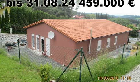 Bungalow passive house 136², energy class A+,valuation 659.000 € VK for 459.000 €,4 rooms 6 km from city center