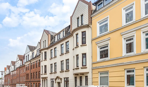 Ohne Provision. Fördeblick auf der Duborg in Flensburg. 3-Zimmer Wohnung
