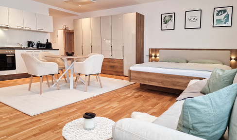 Temporary accommodation - Centrally located - Fully furnished apartment, including high-speed internet.