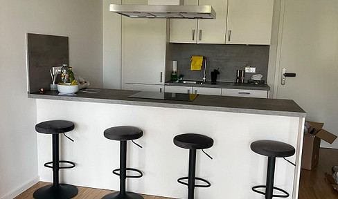 - Neuwertig -nach Erstbezug helle 2 Zimmer Wohnung - KfW 40+ , EBK, Balkon