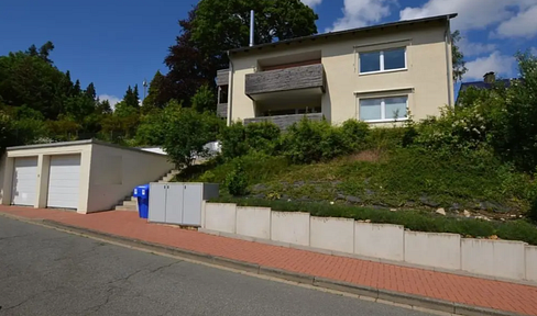 Stylish 3-room apartment with views of Bad Harzburg, covered loggia, sauna & south-facing balcony