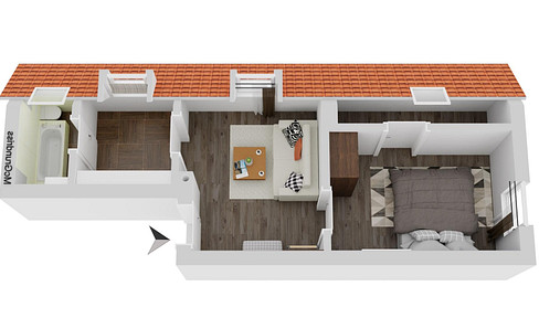 Schöne 2,5-Zimmer-Wohnung mit EBK in Wiesloch