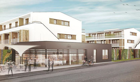 Moderne Single Wohnung Dorfen + Balkon in TOP Lage - ohne Makler (ca. 30-40 Minuten nach München)