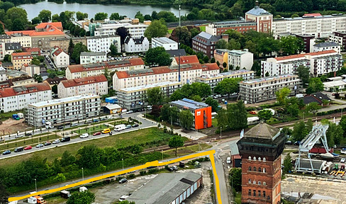 Building plot at the Rügenbrücke