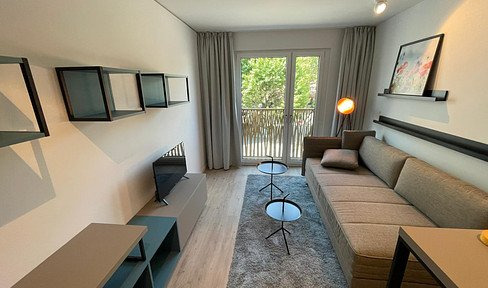 Modernes Apartment im Neubau im Gallusviertel, Monatsweise