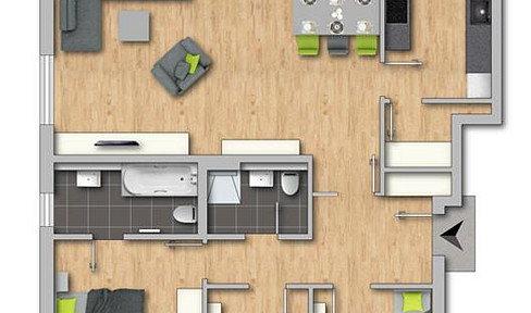 Wohntraum in der oberen Südstadt * 4 Zimmer, KDB, Gästebad * 114 m² * Wärmepumpe