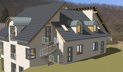 First occupancy of energy-efficient ground floor rental apartments (KfW55) in new building