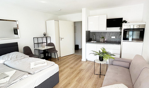 Furnished studio in a central location in Germering
