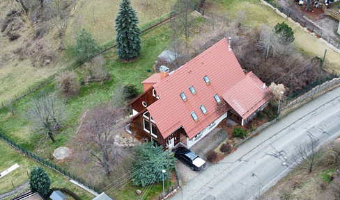 Grandiose view - two-family house with generous property