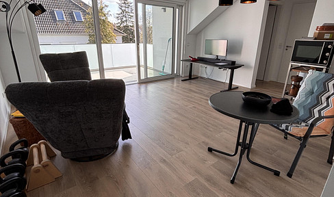 At home today- Modern and energy-efficient new build (KfW40) with 3-room apartment