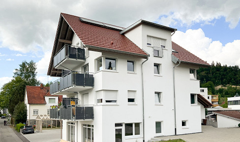 Exklusive Neubau 1-Zimmerwohnung mit Balkon und Einbauküche in Tuttlingen Möhringen