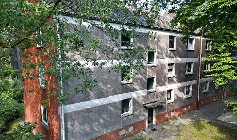 Bright and quiet 3.5-room apartment in Herne Crange, with a parking space.